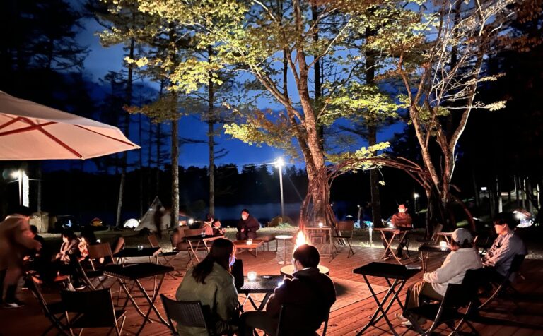 ３日間限定🍁TAKIBI LOUNGE＆Autumn illumination開催中