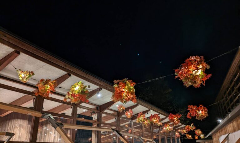 【イベント】autumn illumination＆TAKIBI LOUNGE